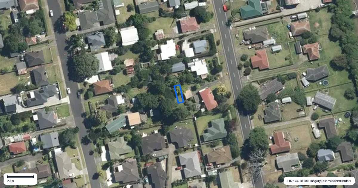Property context map for 8/35 Crawford Avenue, Mangere Bridge, Auckland