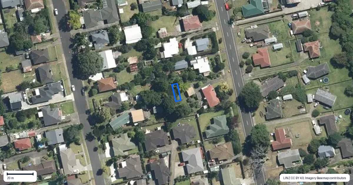 Property context map for 9/35 Crawford Avenue, Mangere Bridge, Auckland