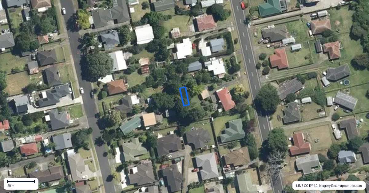 Property context map for 10/35 Crawford Avenue, Mangere Bridge, Auckland