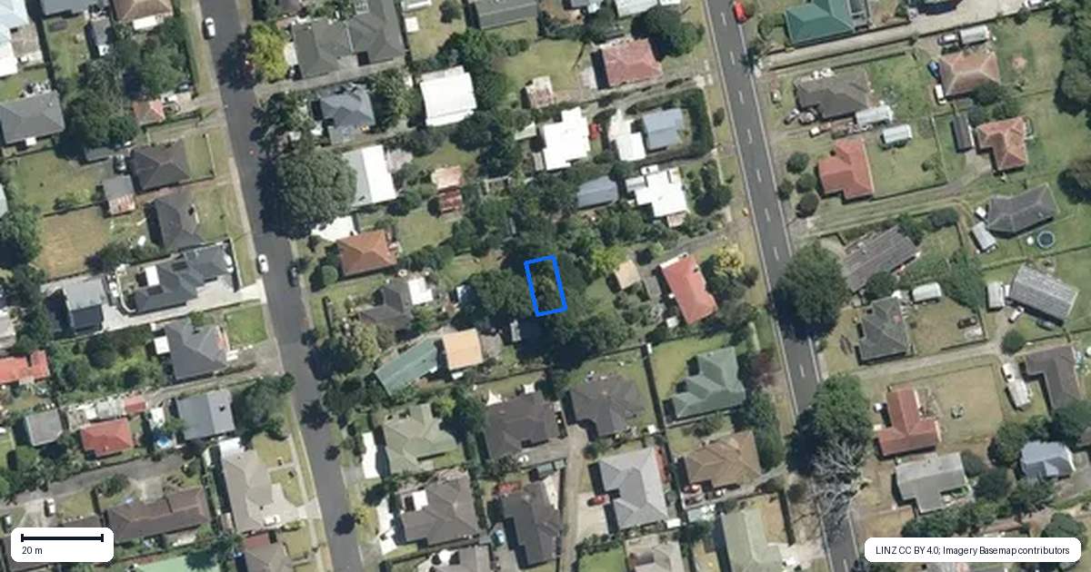 Property context map for 11/35 Crawford Avenue, Mangere Bridge, Auckland