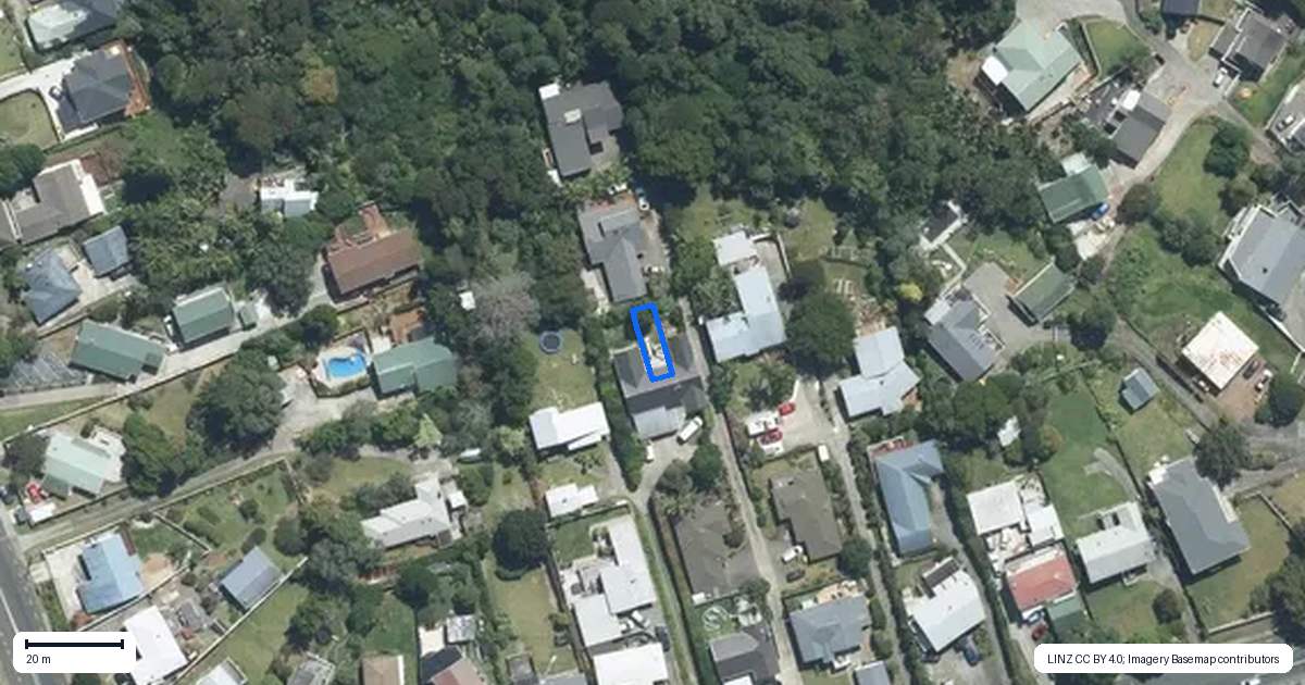 Property context map for 7/19 Roberts Road, Glenfield, Auckland
