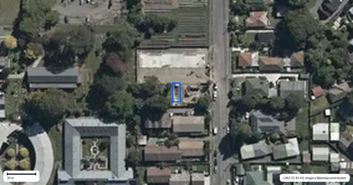 Property context map for 4/37 Trent Street, Linwood, Christchurch