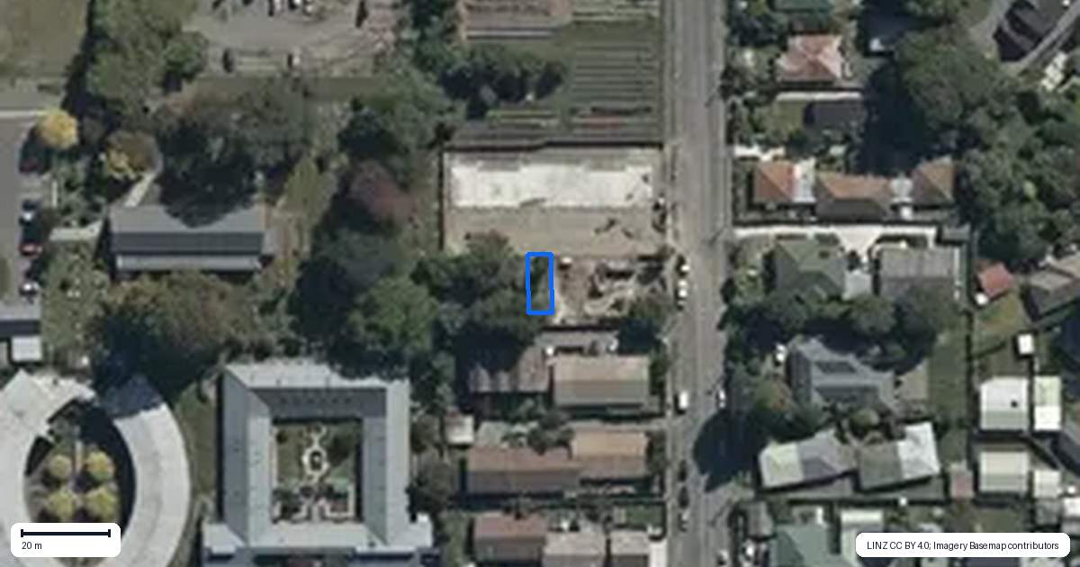 Property context map for 5/37 Trent Street, Linwood, Christchurch