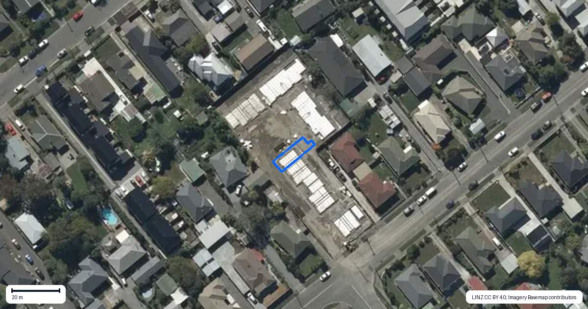 Property context map for 7/43 Rahera Street, Spreydon, Christchurch