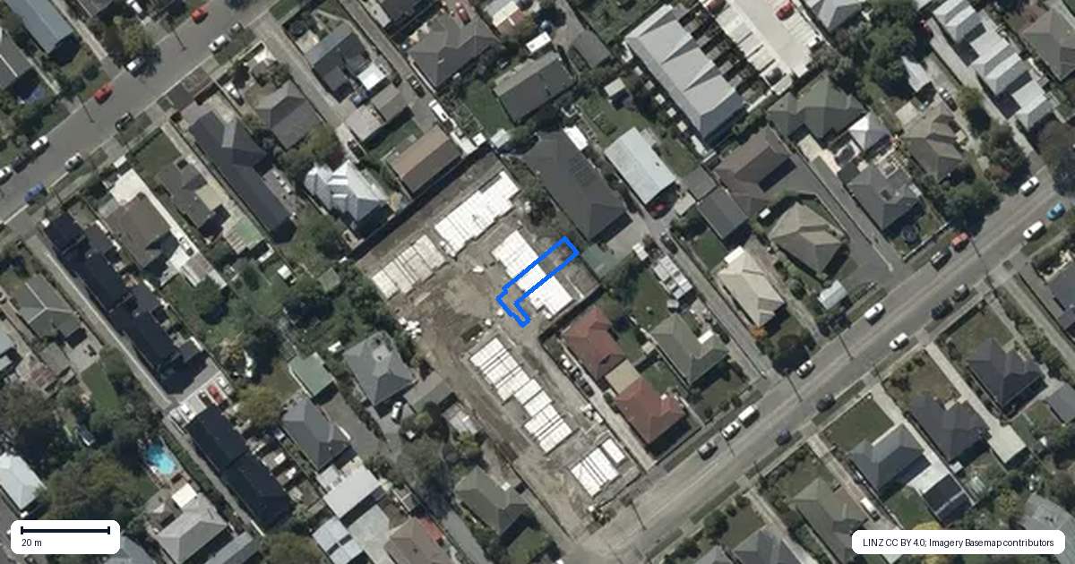 Property context map for 3/47 Rahera Street, Spreydon, Christchurch