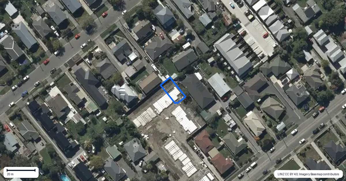 Property context map for 7/45 Rahera Street, Spreydon, Christchurch