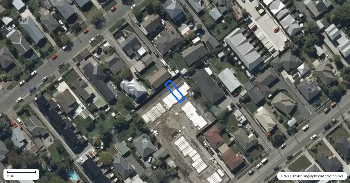Property context map for 6/45 Rahera Street, Spreydon, Christchurch