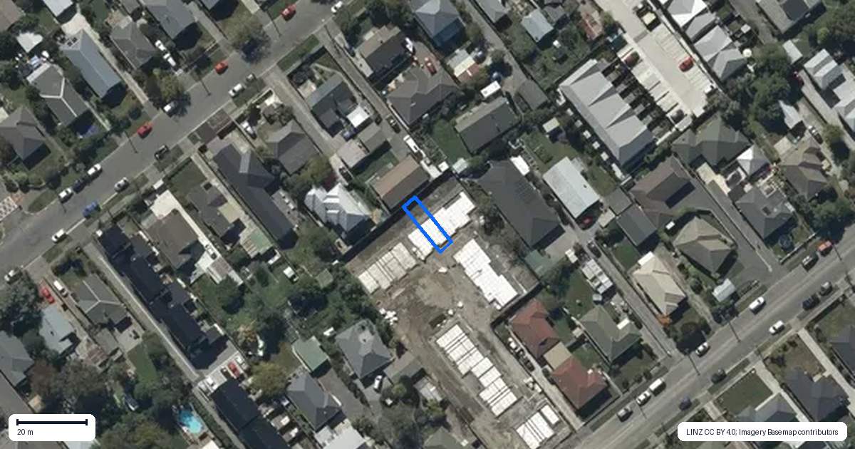Property context map for 5/45 Rahera Street, Spreydon, Christchurch