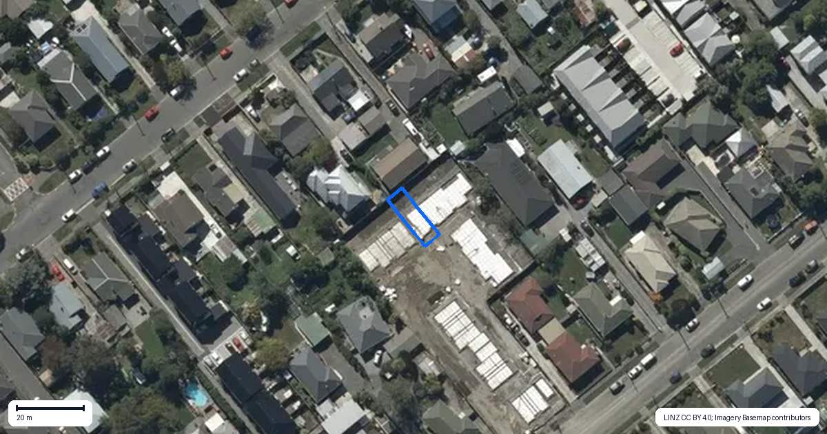 Property context map for 4/45 Rahera Street, Spreydon, Christchurch