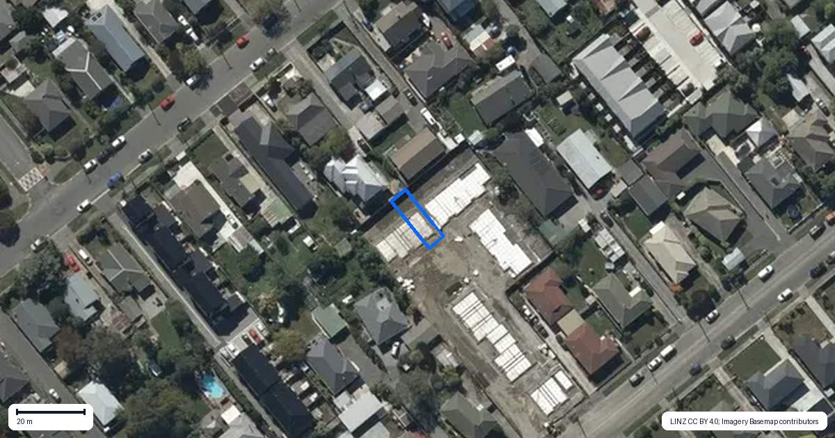 Property context map for 3/45 Rahera Street, Spreydon, Christchurch