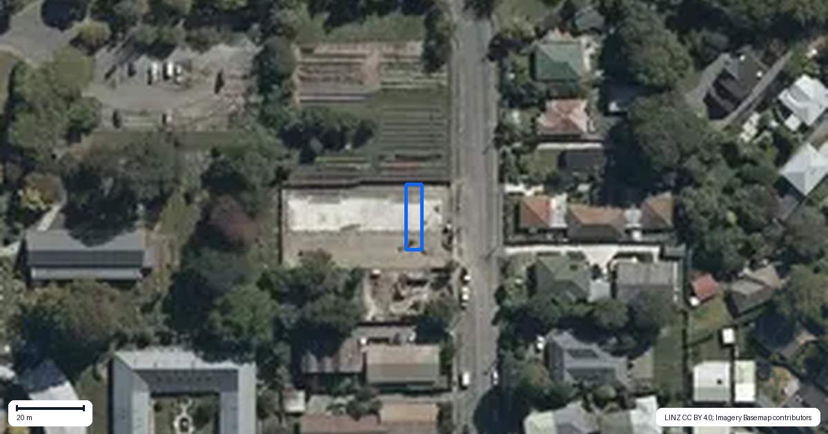 Property context map for 2/39 Trent Street, Linwood, Christchurch