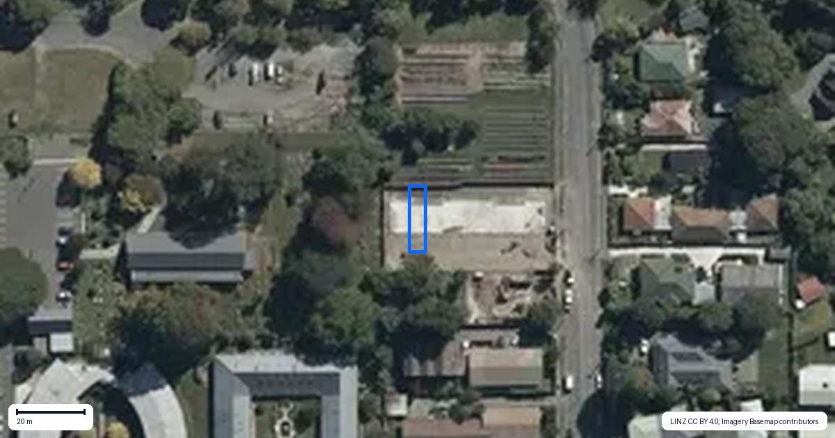 Property context map for 8/39 Trent Street, Linwood, Christchurch