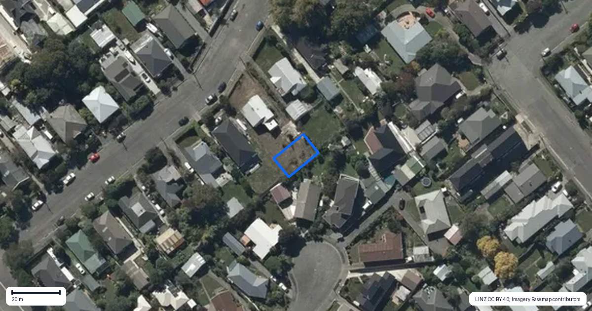Property context map for 4/24 Sydney Street, Spreydon, Christchurch
