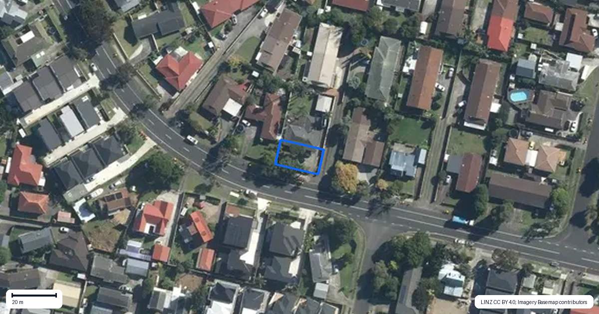 Property context map for 60A Sunderlands Road, Half Moon Bay, Auckland