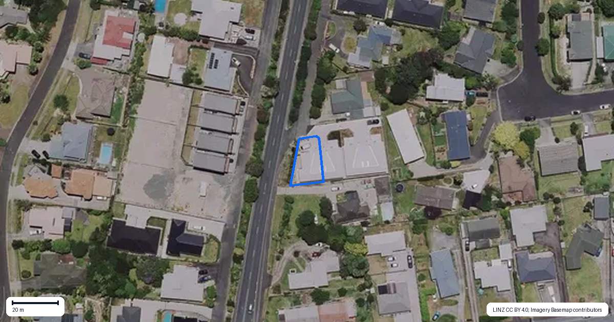 Property context map for 78A Newcastle Road, Dinsdale, Hamilton