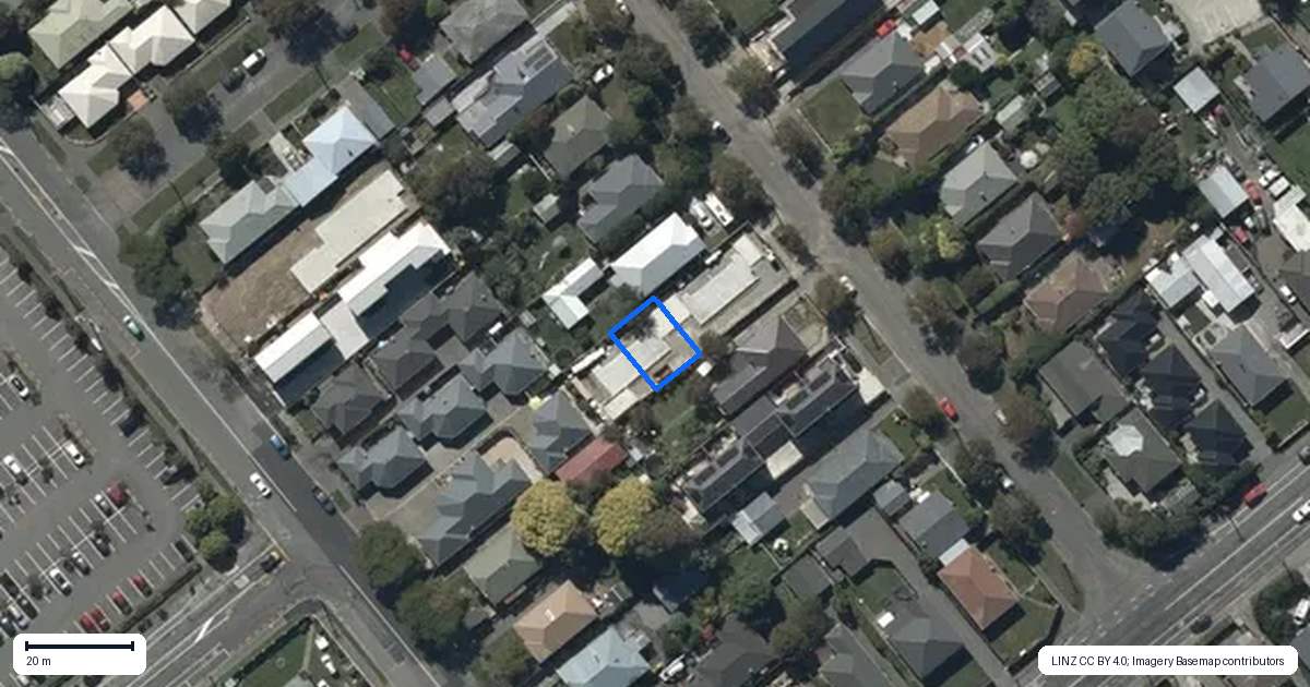 Property context map for 3/13 Meadowville Avenue, Spreydon, Christchurch