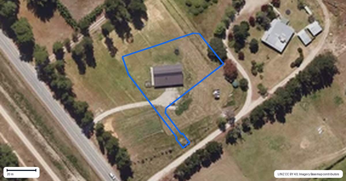 Property context map for 157 Dunstan Road, Alexandra