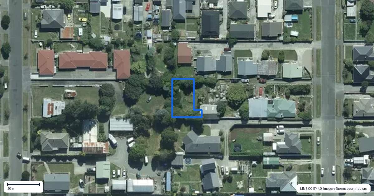 Property context map for 6/233 Nelson Street, Strathern, Invercargill