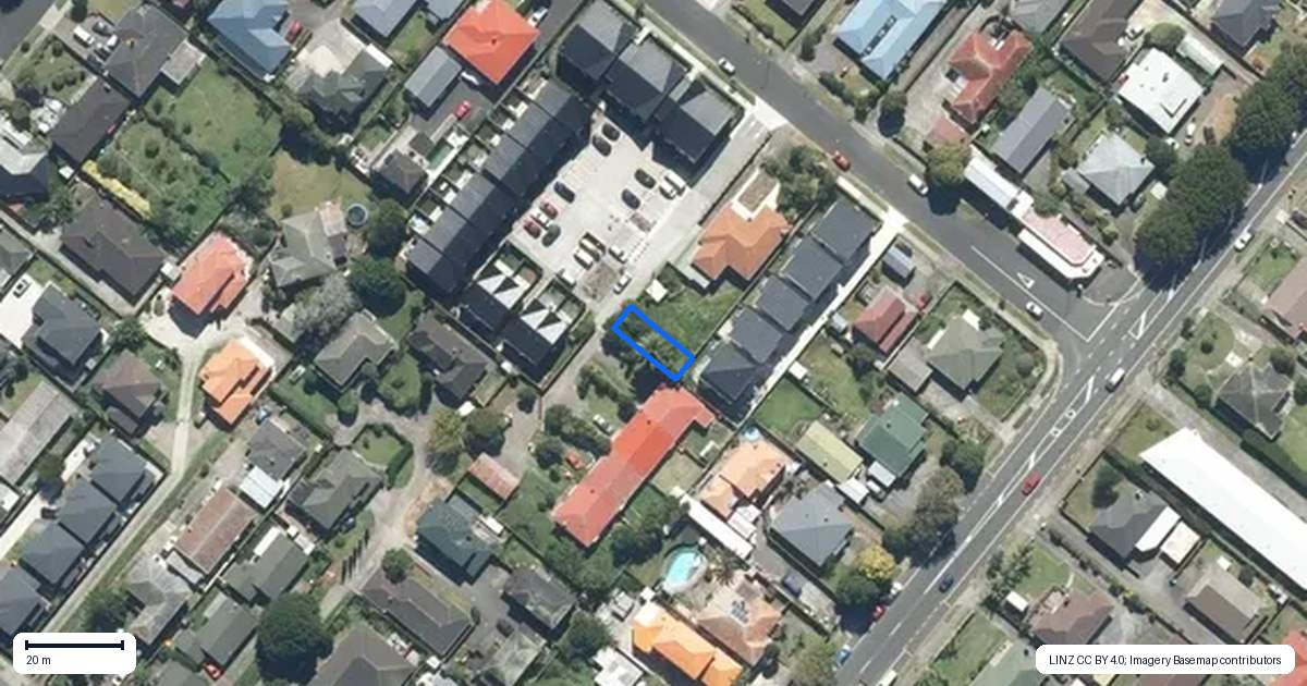 Property context map for 7/6 Trimmer Terrace, Papatoetoe, Auckland