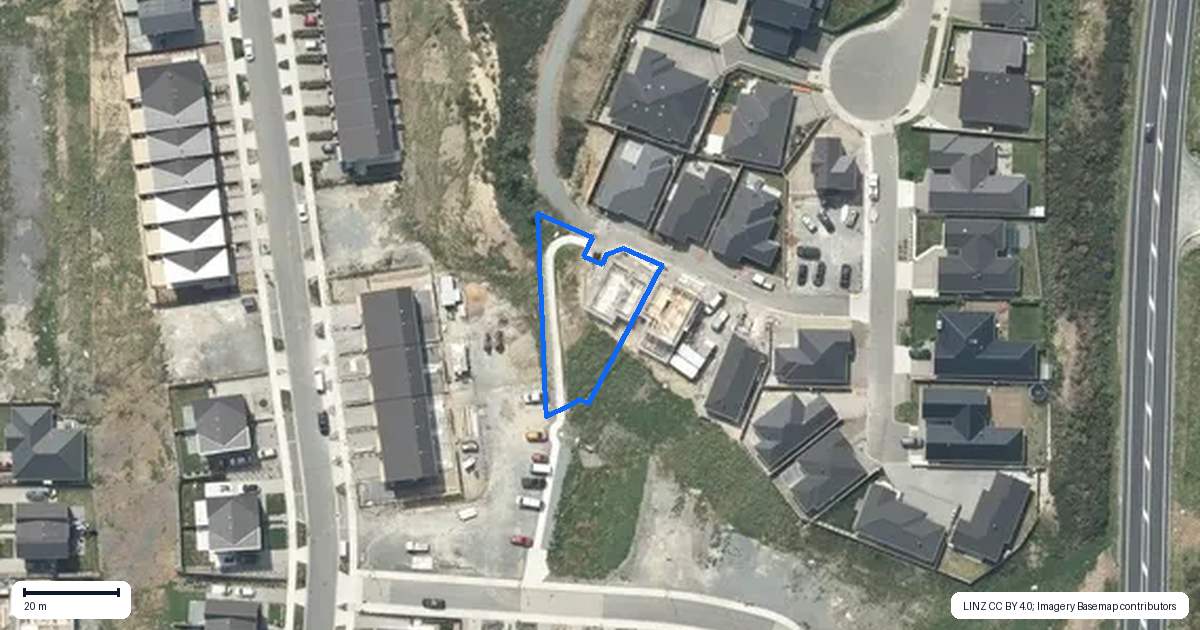 Property context map for 21 Foremast Place, Whitby, Porirua
