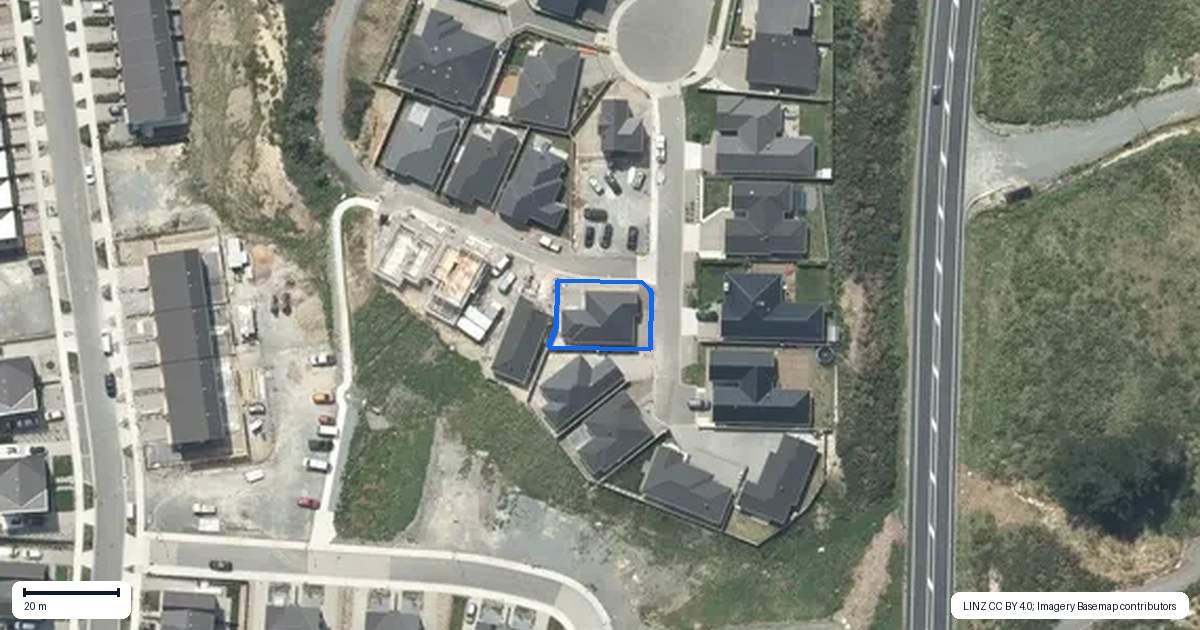 Property context map for 15 Foremast Place, Whitby, Porirua