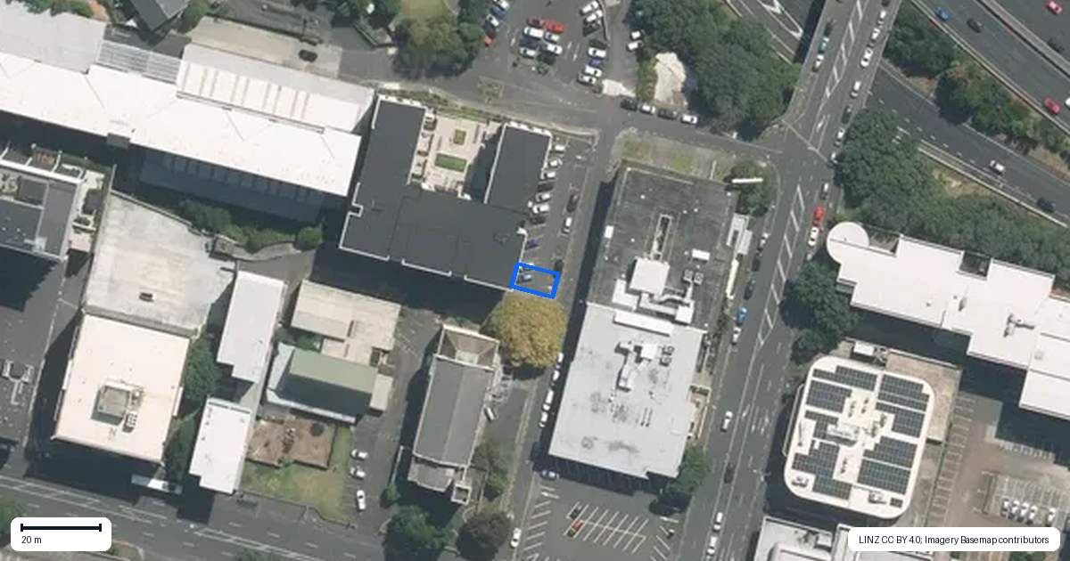 Property context map for 1/4 Madeira Place, Grafton, Auckland