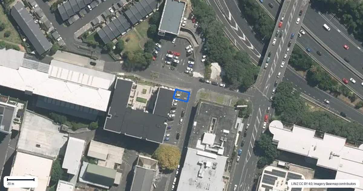 Property context map for 7/4 Madeira Place, Grafton, Auckland