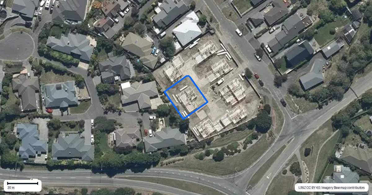 Property context map for 5 Waitikiri Drive, Parklands, Christchurch