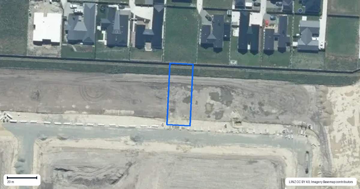 Property context map for 24 Greenslade Drive, Lincoln