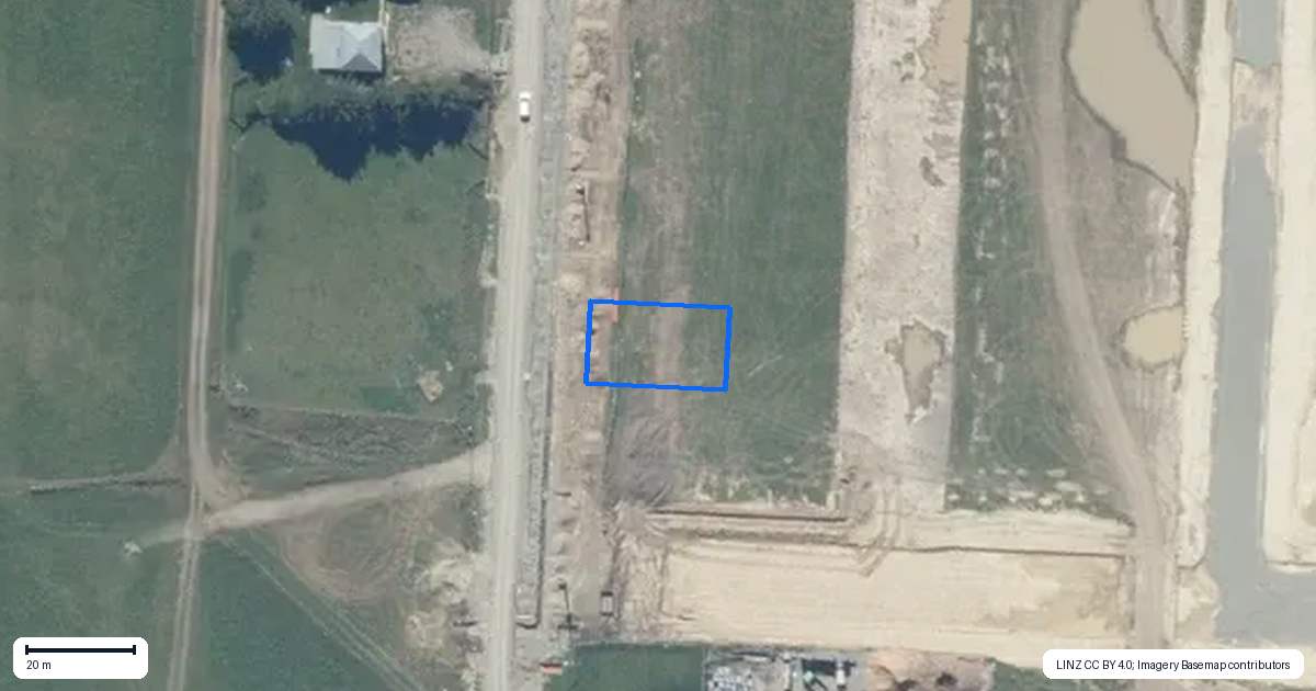 Property context map for 1537 Springs Road, Lincoln