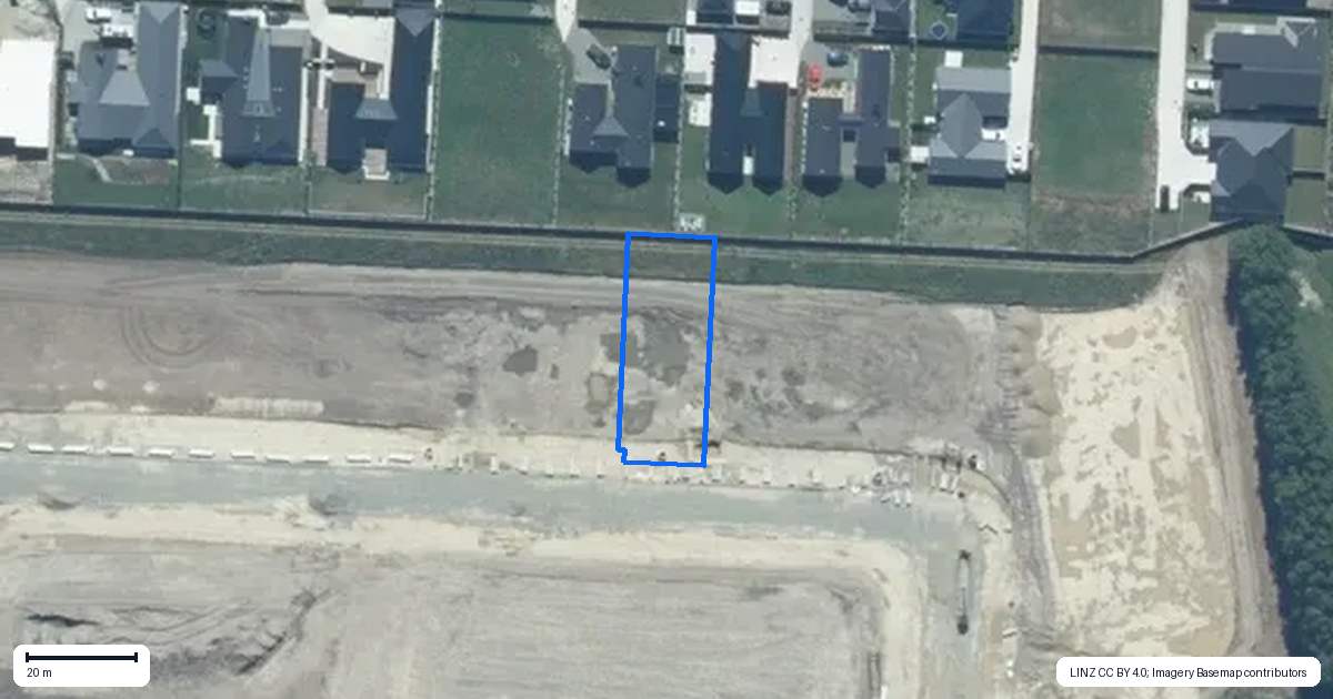 Property context map for 20 Greenslade Drive, Lincoln