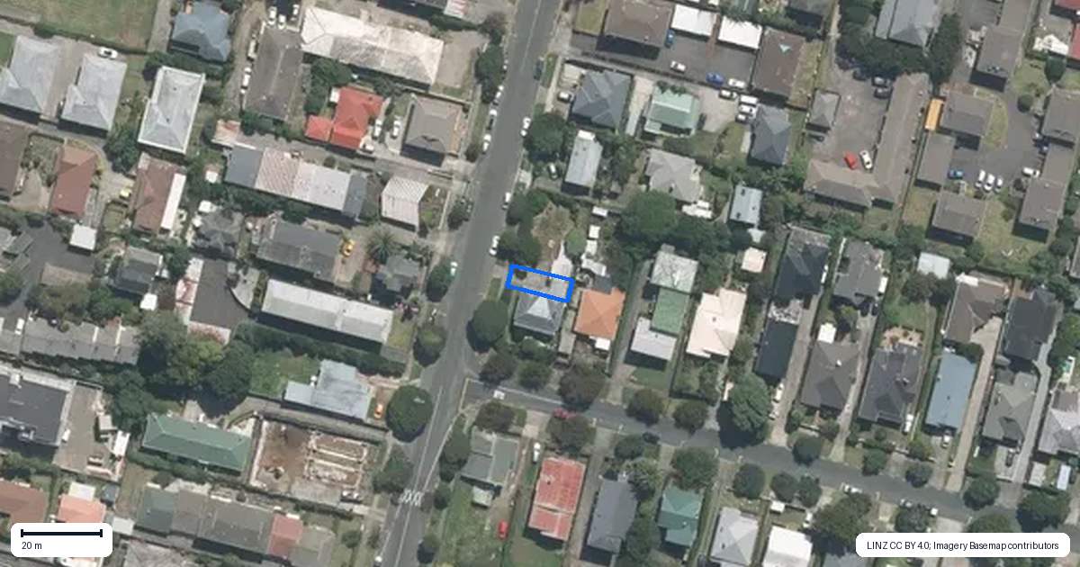 Property context map for 5/6C Kingsway Avenue, Sandringham, Auckland