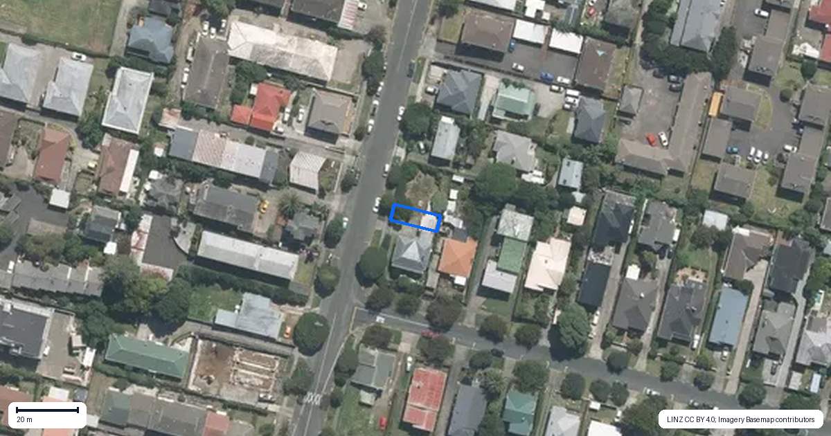 Property context map for 4/6C Kingsway Avenue, Sandringham, Auckland