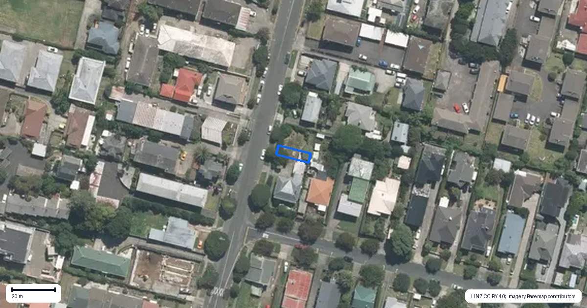 Property context map for 3/6C Kingsway Avenue, Sandringham, Auckland