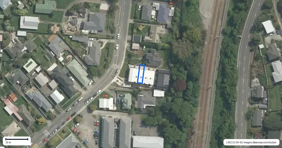Property context map for 3/18 Oxford Street, Tawa, Wellington