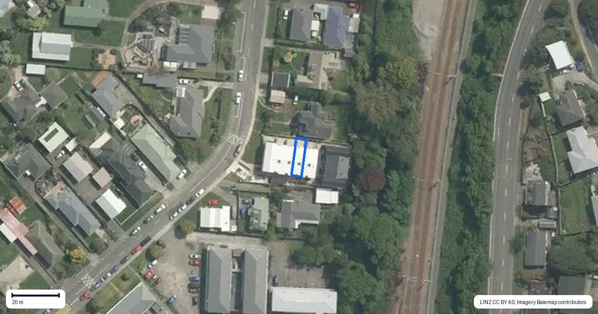 Property context map for 4/18 Oxford Street, Tawa, Wellington