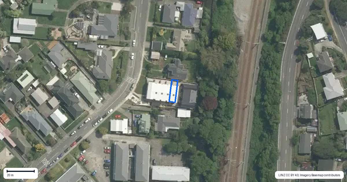 Property context map for 5/18 Oxford Street, Tawa, Wellington