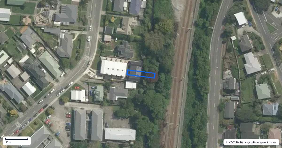 Property context map for 7/18 Oxford Street, Tawa, Wellington