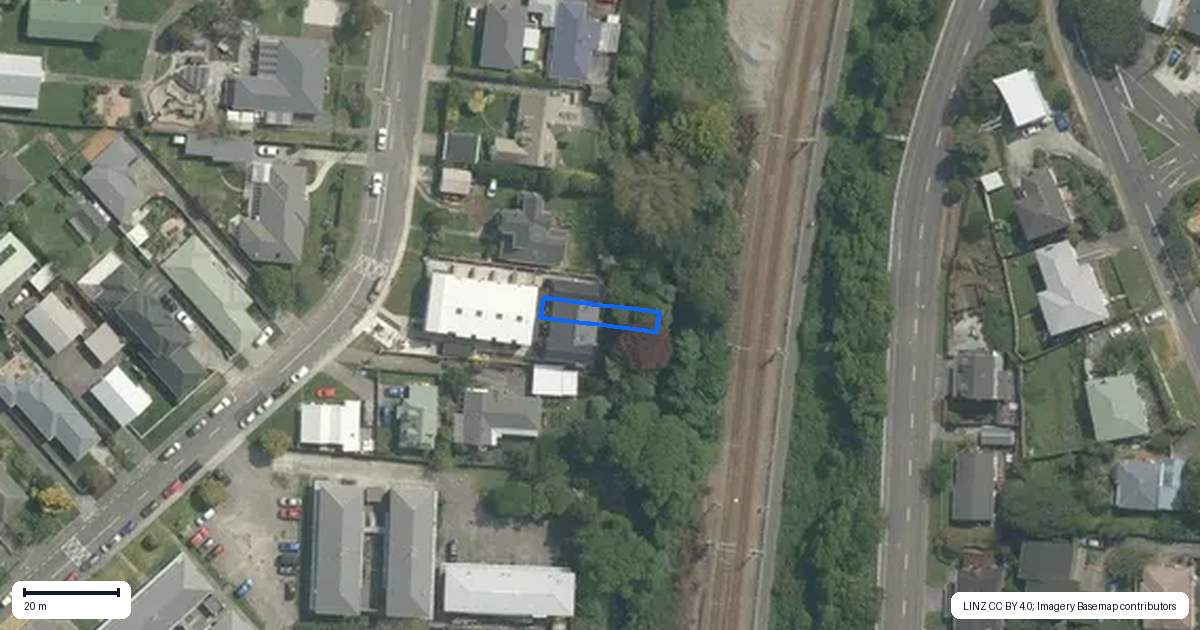 Property context map for 8/18 Oxford Street, Tawa, Wellington
