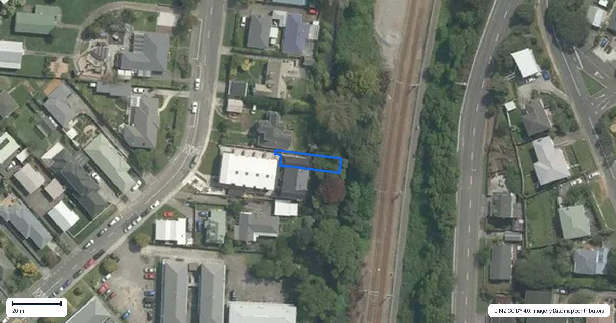 Property context map for 9/18 Oxford Street, Tawa, Wellington