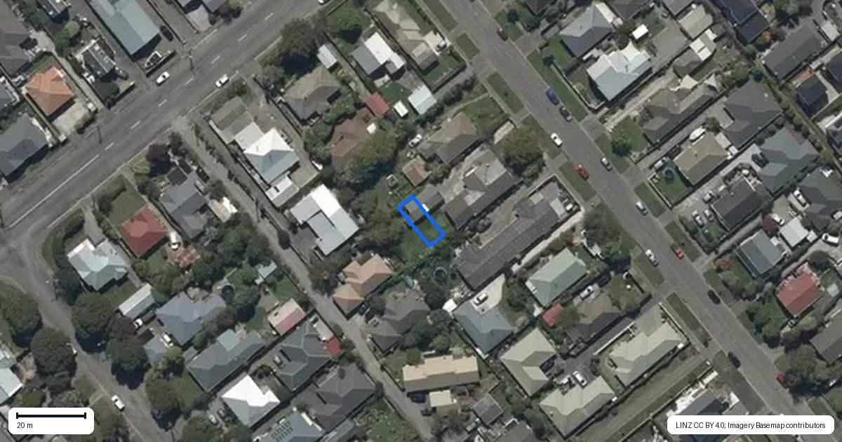 Property context map for 5/45 Plunket Street, Spreydon, Christchurch