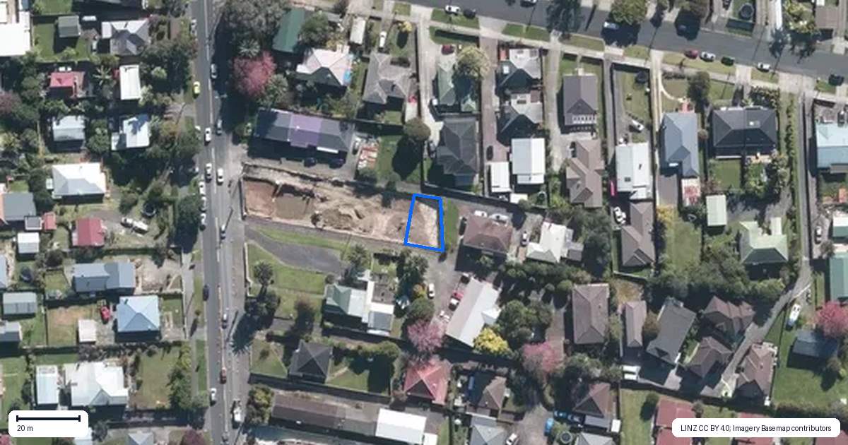 Property context map for 7/192 Blockhouse Bay Road, Avondale, Auckland