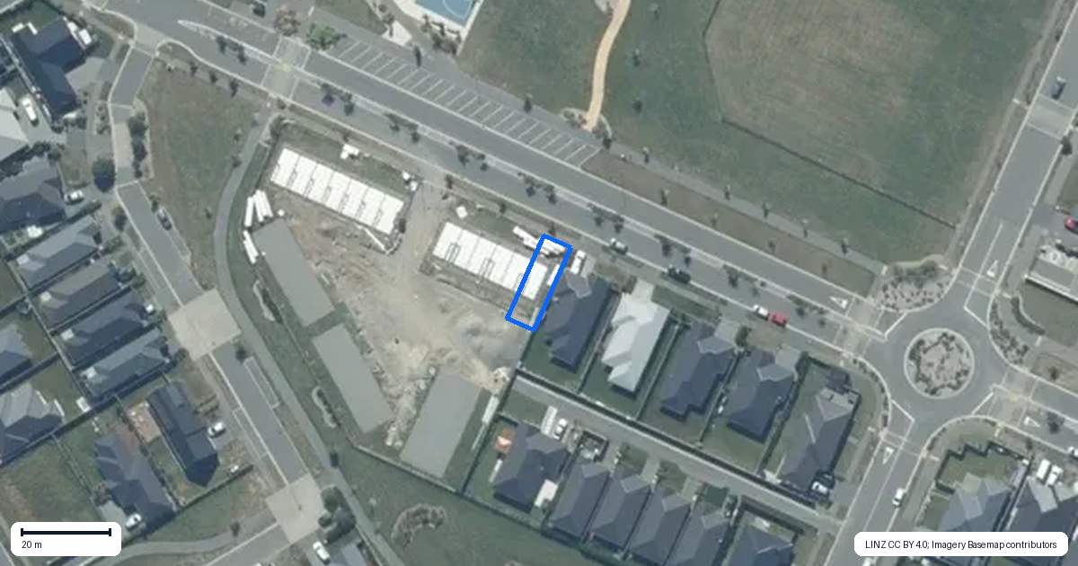 Property context map for 21/50 Broadway Parade, Rolleston