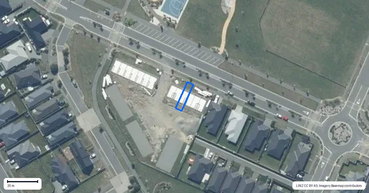 Property context map for 24/50 Broadway Parade, Rolleston