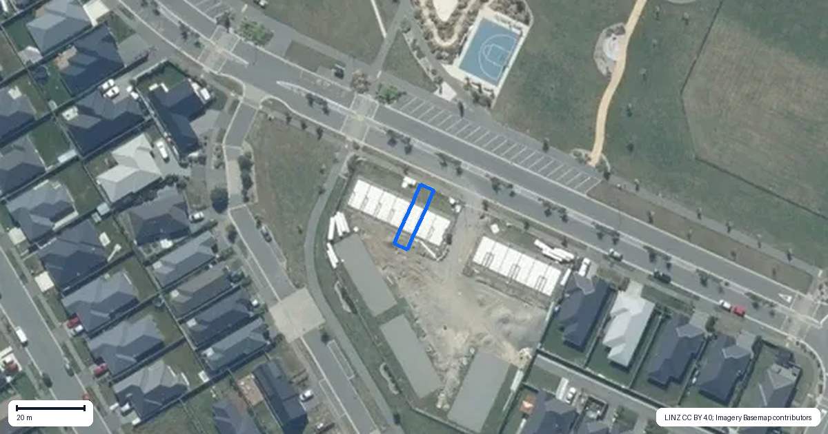 Property context map for 3/50 Broadway Parade, Rolleston