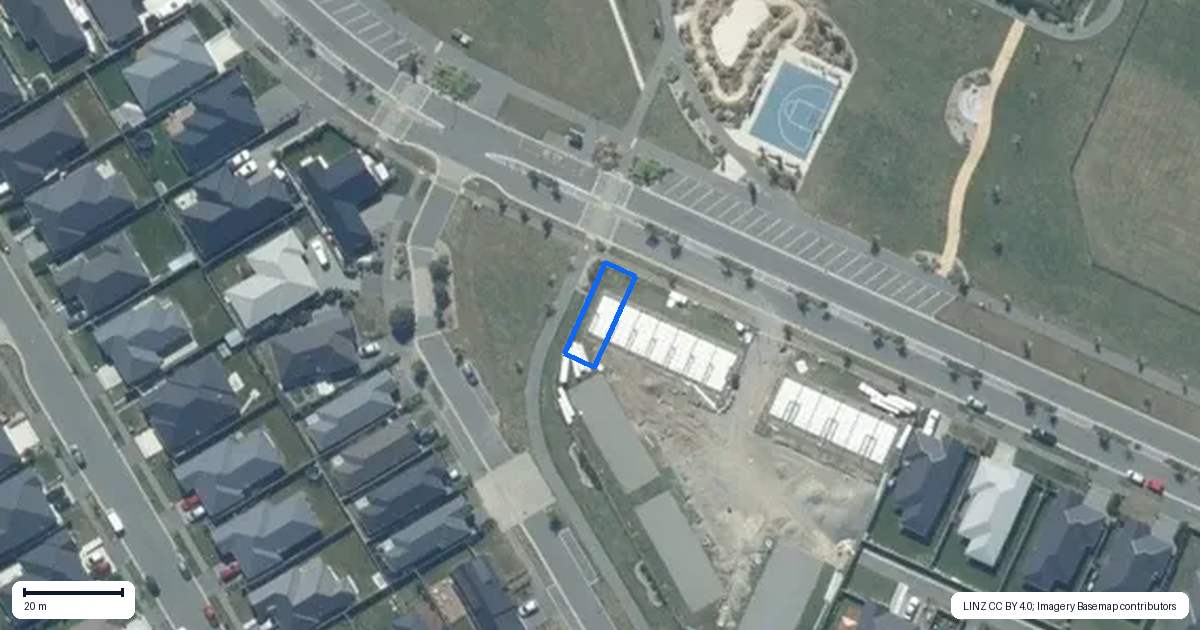 Property context map for 7/50 Broadway Parade, Rolleston
