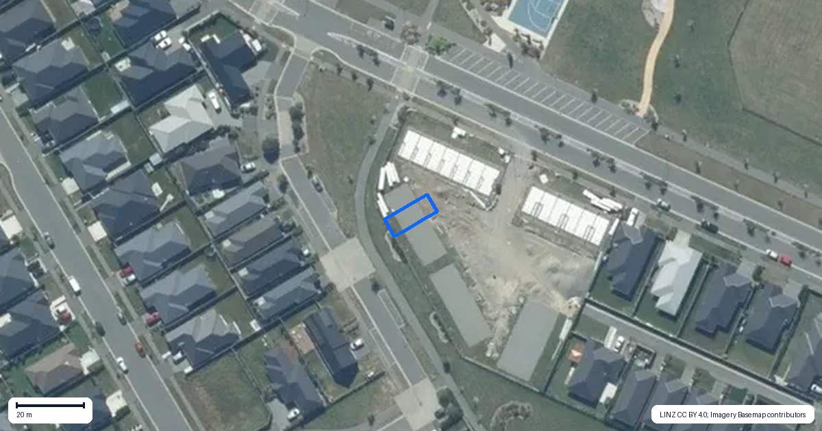 Property context map for 9/50 Broadway Parade, Rolleston