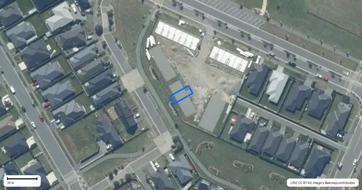 Property context map for 13/50 Broadway Parade, Rolleston