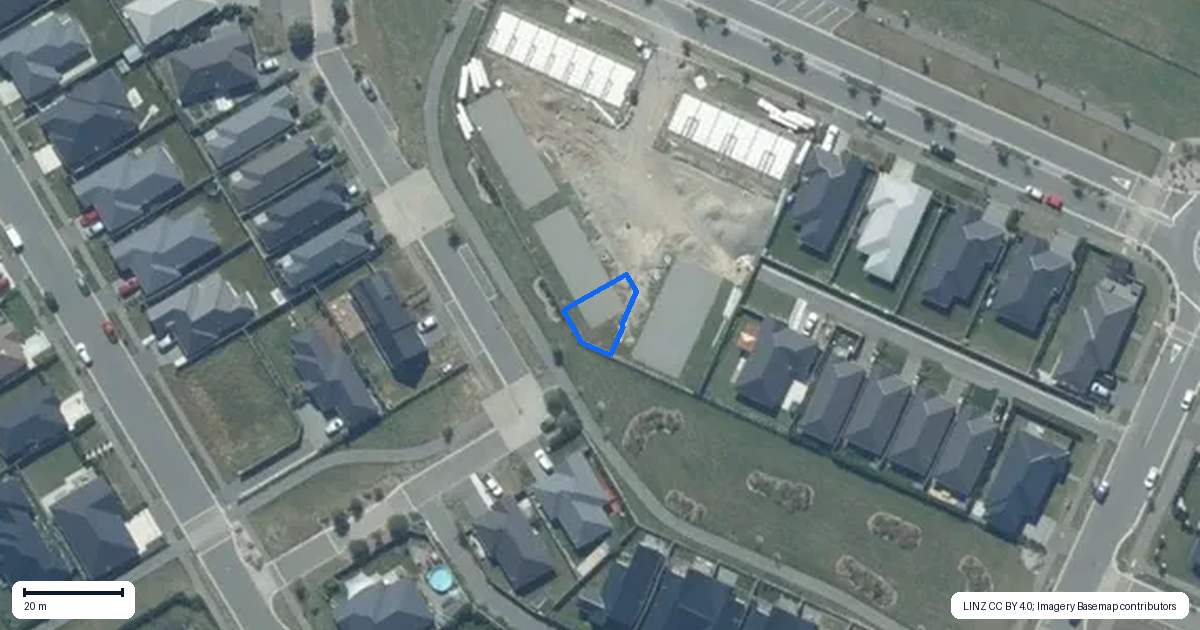 Property context map for 15/50 Broadway Parade, Rolleston