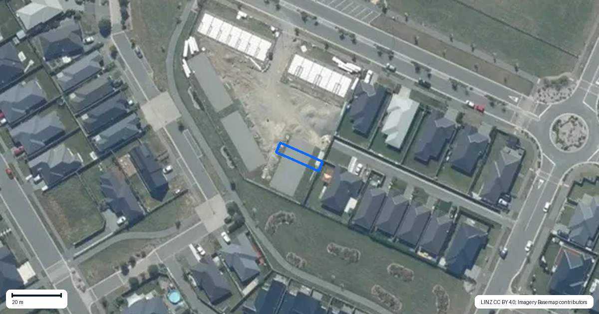 Property context map for 19/50 Broadway Parade, Rolleston